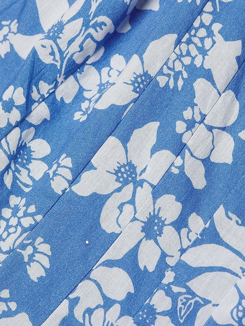 Camillie Floral Midi-Dress