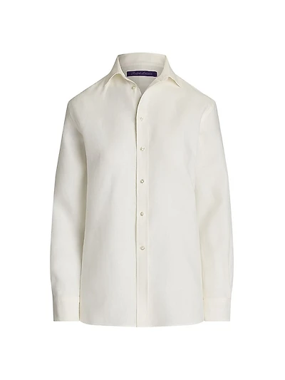 Linen Button-Up Shirt