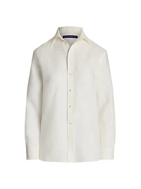 Linen Button-Up Shirt