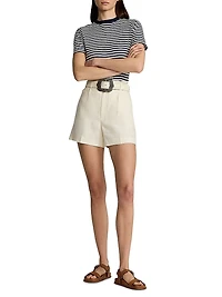 Denise Linen Shorts