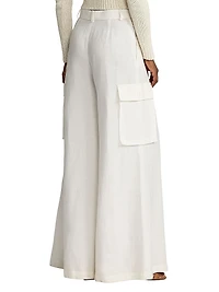 Classic Linen Cargo Pants