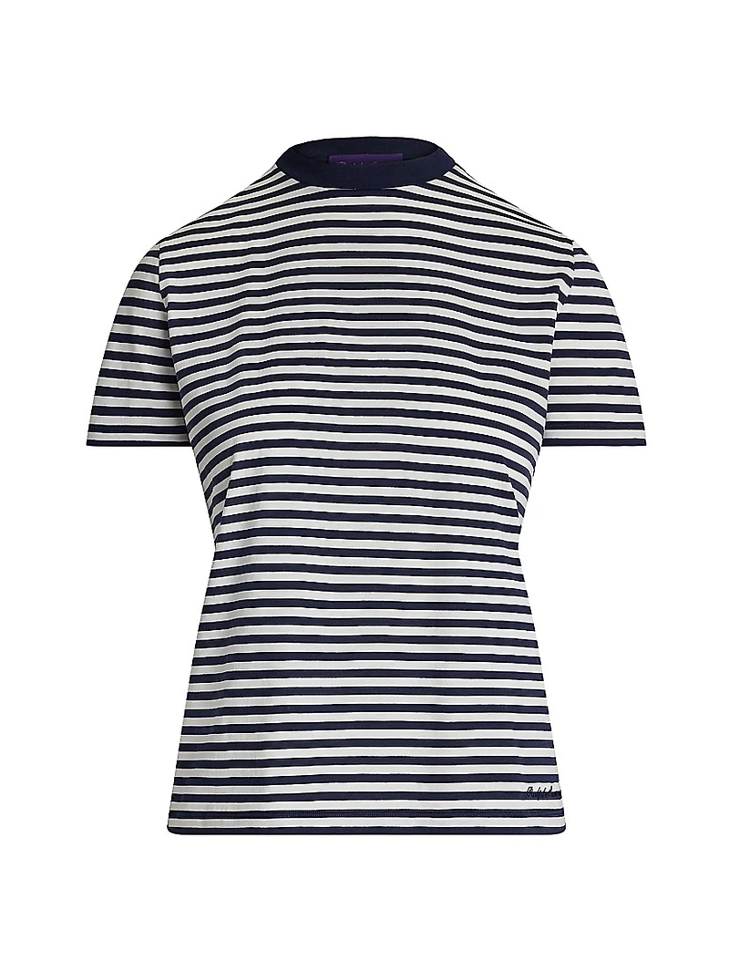 Hallie Striped Crewneck T-Shirt