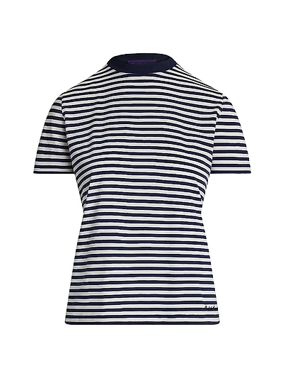 Hallie Striped Crewneck T-Shirt