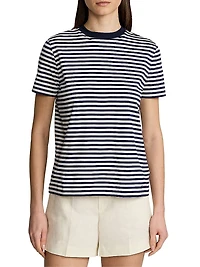 Hallie Striped Crewneck T-Shirt