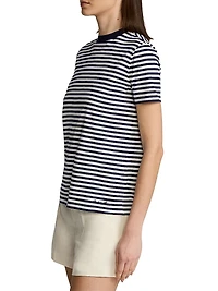 Hallie Striped Crewneck T-Shirt