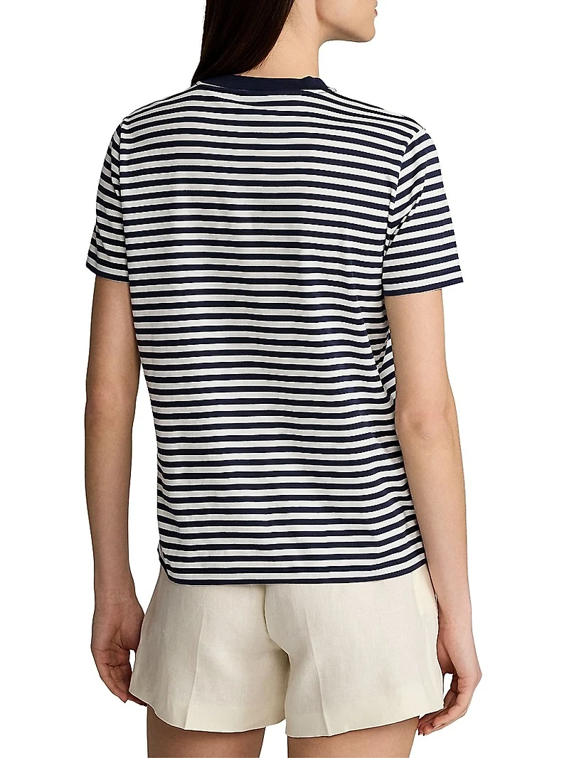Hallie Striped Crewneck T-Shirt