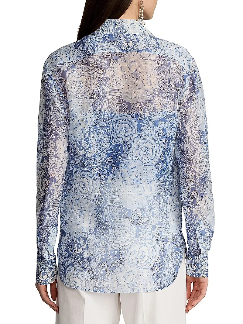 Adrien Gauze Relaxed-Fit Shirt