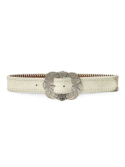 Leather Buckle Belt