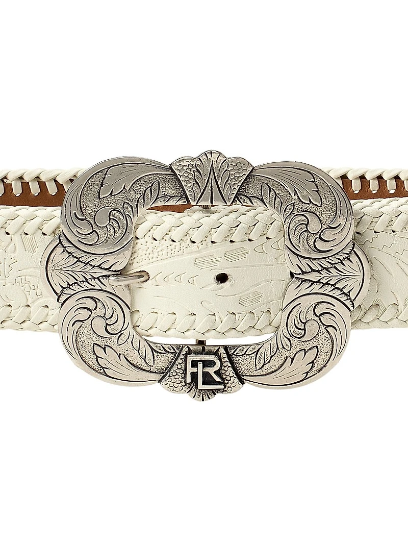 Leather Buckle Belt