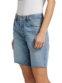 `90s Comfy Denim Boyfriend Shorts