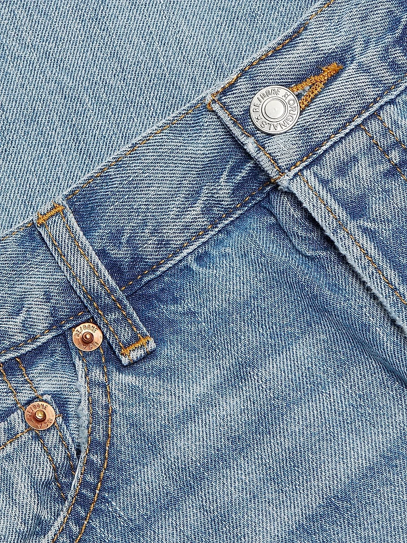 `90s Comfy Denim Boyfriend Shorts