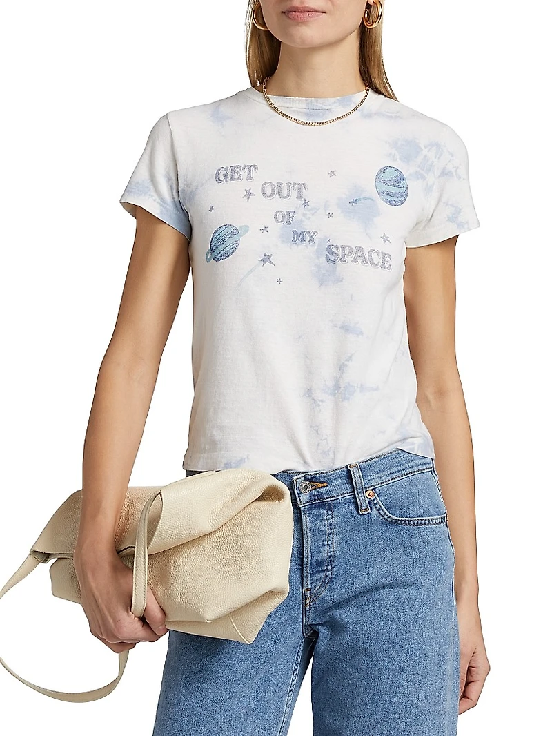 My Space Tie-Dye Cotton T-Shirt