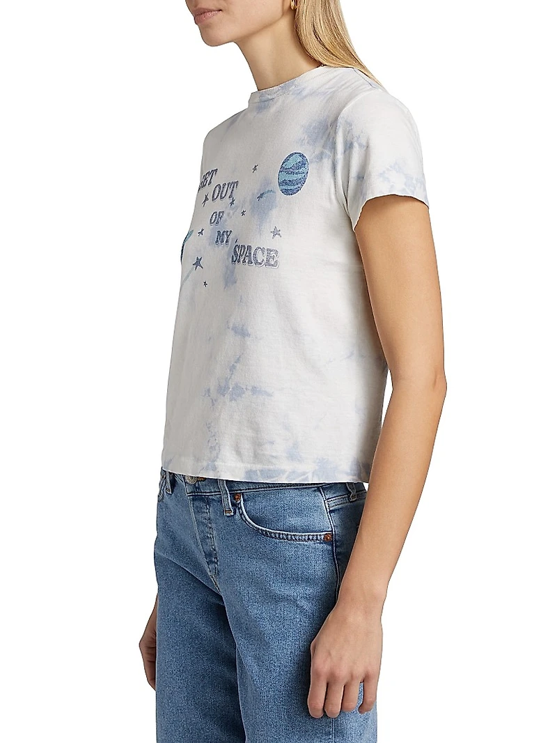 My Space Tie-Dye Cotton T-Shirt