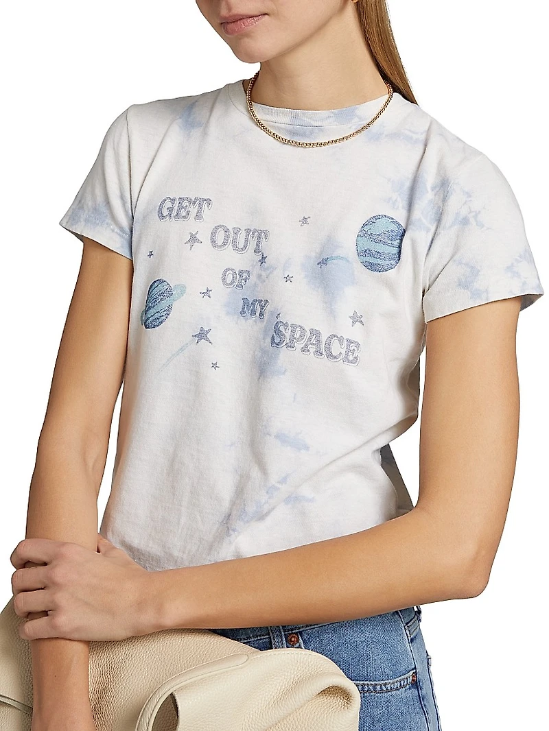 My Space Tie-Dye Cotton T-Shirt