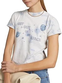 My Space Tie-Dye Cotton T-Shirt