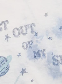 My Space Tie-Dye Cotton T-Shirt