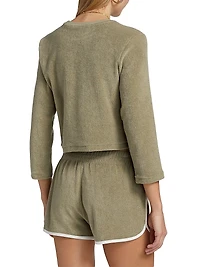 Cotton Terry Boxy-Fit T-Shirt