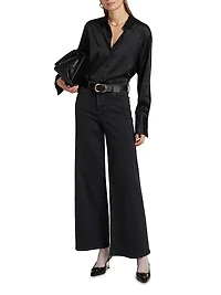 Le Slim Palazzo Jeans