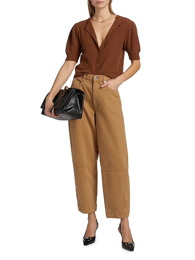 The Twisted Seamed High-Rise Jeans