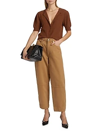 The Twisted Seamed High-Rise Jeans