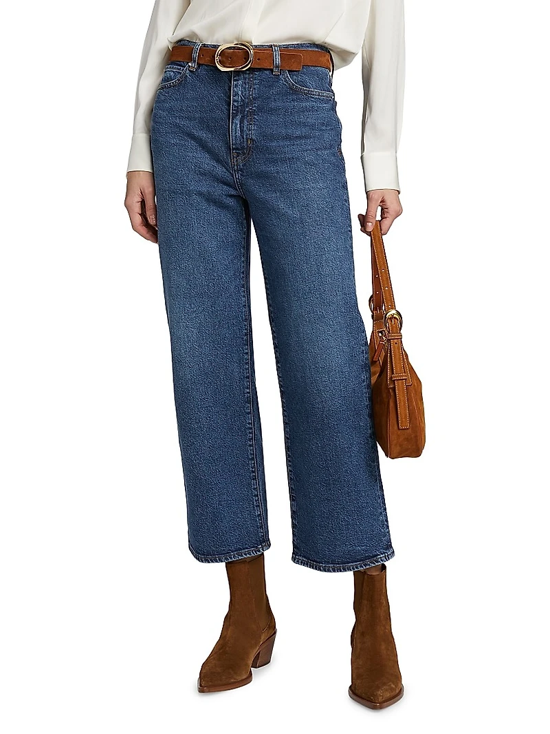 The Wide High-Rise Jeans