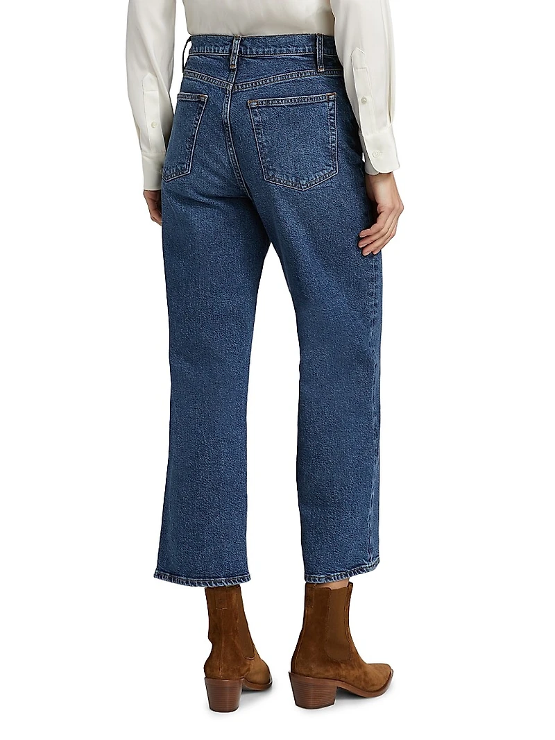 The Wide High-Rise Jeans