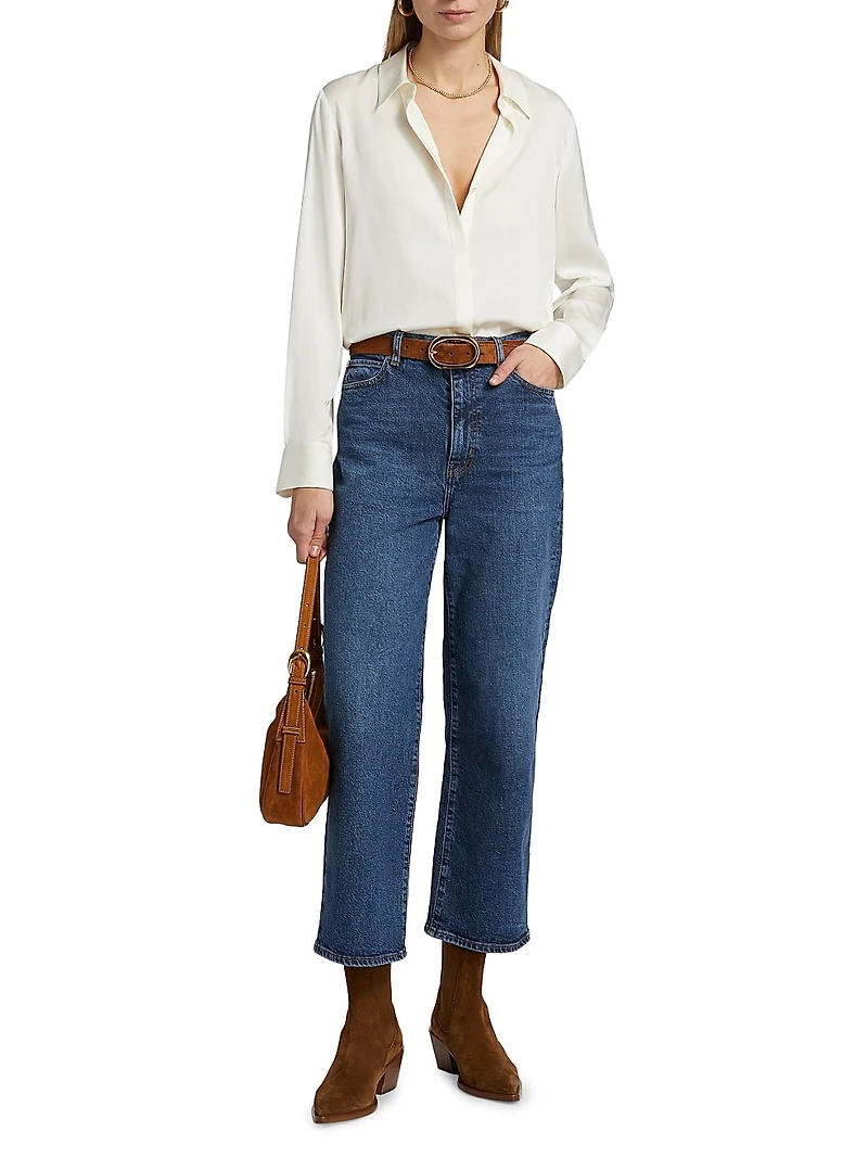 The Wide High-Rise Jeans