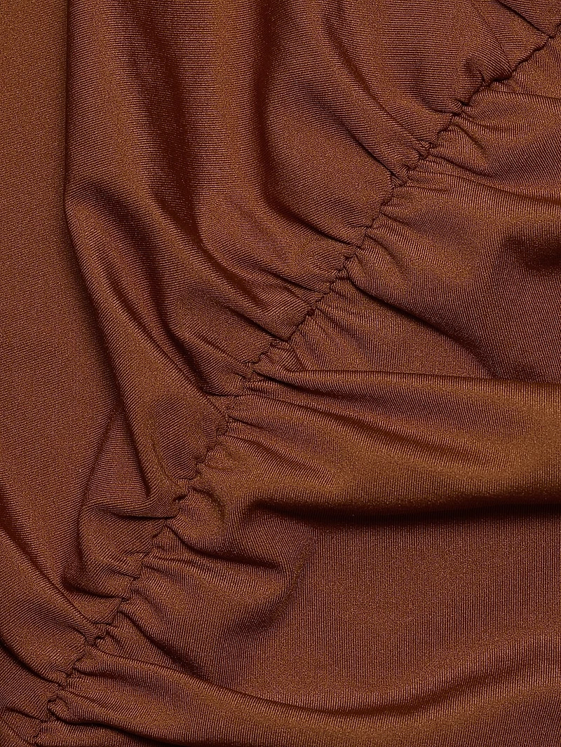 Ruched Sleeveless Top