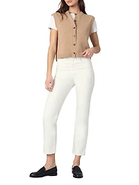 The Noa Wool-Blend Cardigan Vest