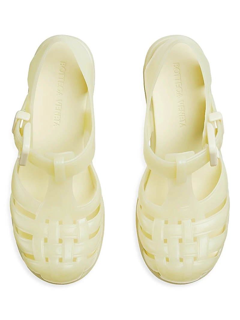 Medusa 50MM Block-Heel Jelly Sandals