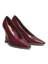 Sofia 90MM Leather Pumps