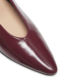 Sofia 90MM Leather Pumps
