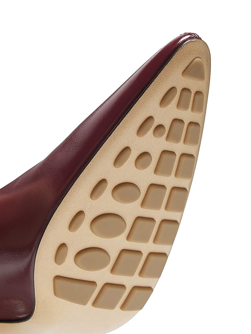 Sofia 90MM Leather Pumps