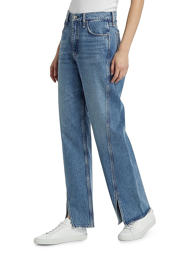 Shea High-Rise Relaxed Straight Jeans
