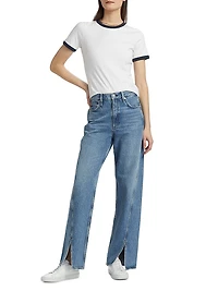 Shea High-Rise Relaxed Straight Jeans