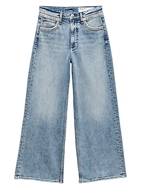 Andi High-Rise Ankle Wide-Leg Jeans