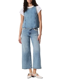 Andi High-Rise Ankle Wide-Leg Jeans