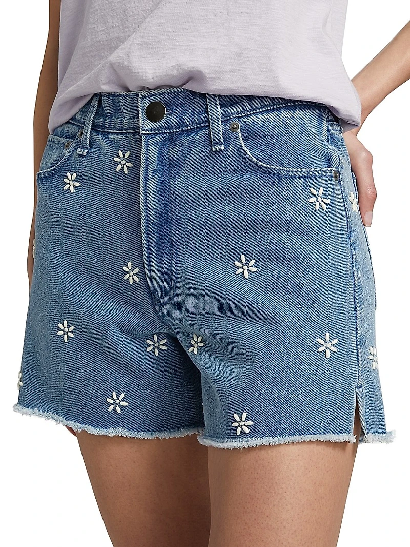 Aspen Embellished Denim Shorts