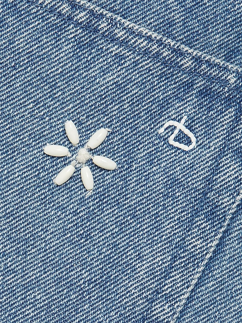 Aspen Embellished Denim Shorts