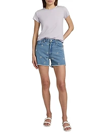 Aspen Embellished Denim Shorts