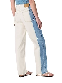 Featherweight Logan Mid-Rise Wide-Leg Jeans