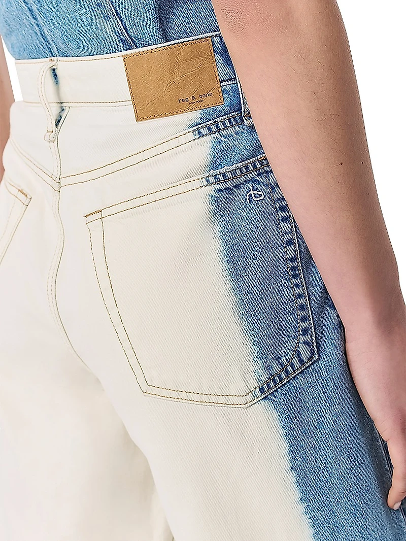 Featherweight Logan Mid-Rise Wide-Leg Jeans