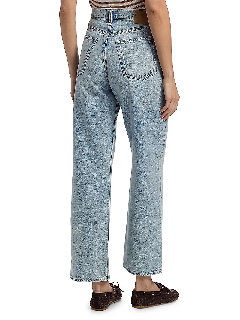 Shea High-Rise Relaxed Straight Jeans