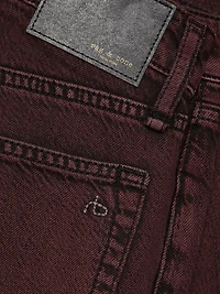 Logan Featherweight Mid-Rise Wide-Leg Jeans