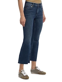 Dahlia Flexi Mid-Rise Ankle Flare Jeans