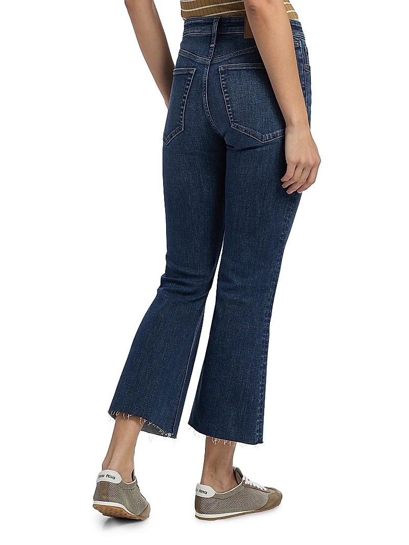 Dahlia Flexi Mid-Rise Ankle Flare Jeans