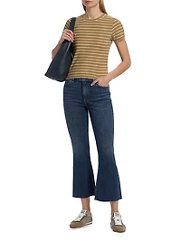 Dahlia Flexi Mid-Rise Ankle Flare Jeans