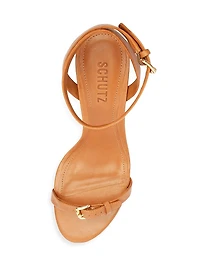 Aurora 75MM Leather Sandals