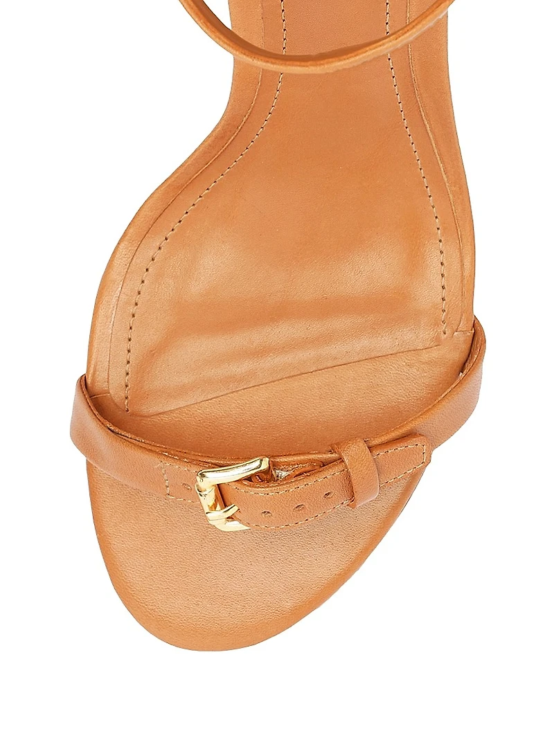 Aurora 75MM Leather Sandals
