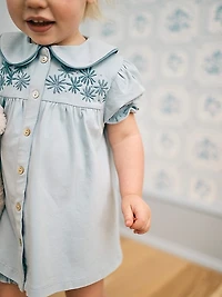 Baby Girl's & Little Girl's Lexi 2-Piece Dress & Bloomers Set